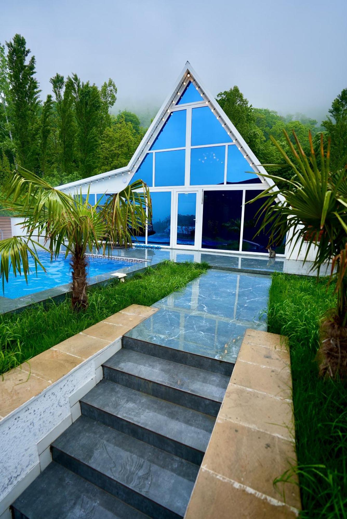 3Gozel Aframe Villa Gabala Exterior foto