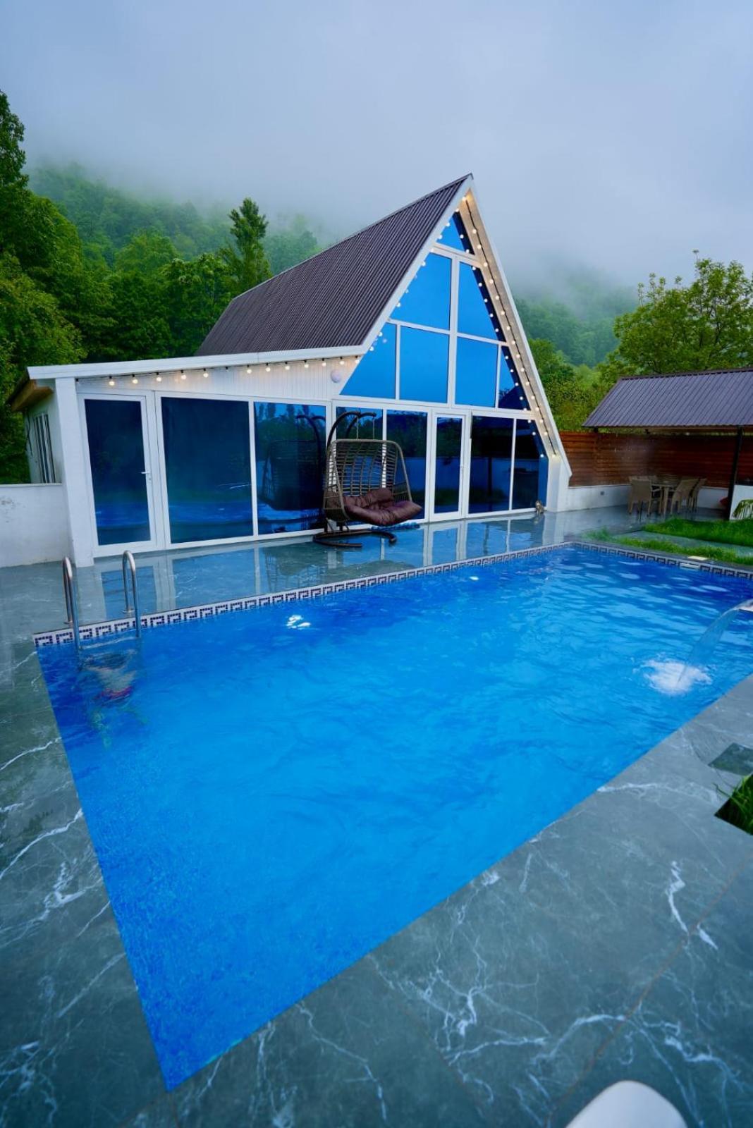 3Gozel Aframe Villa Gabala Exterior foto